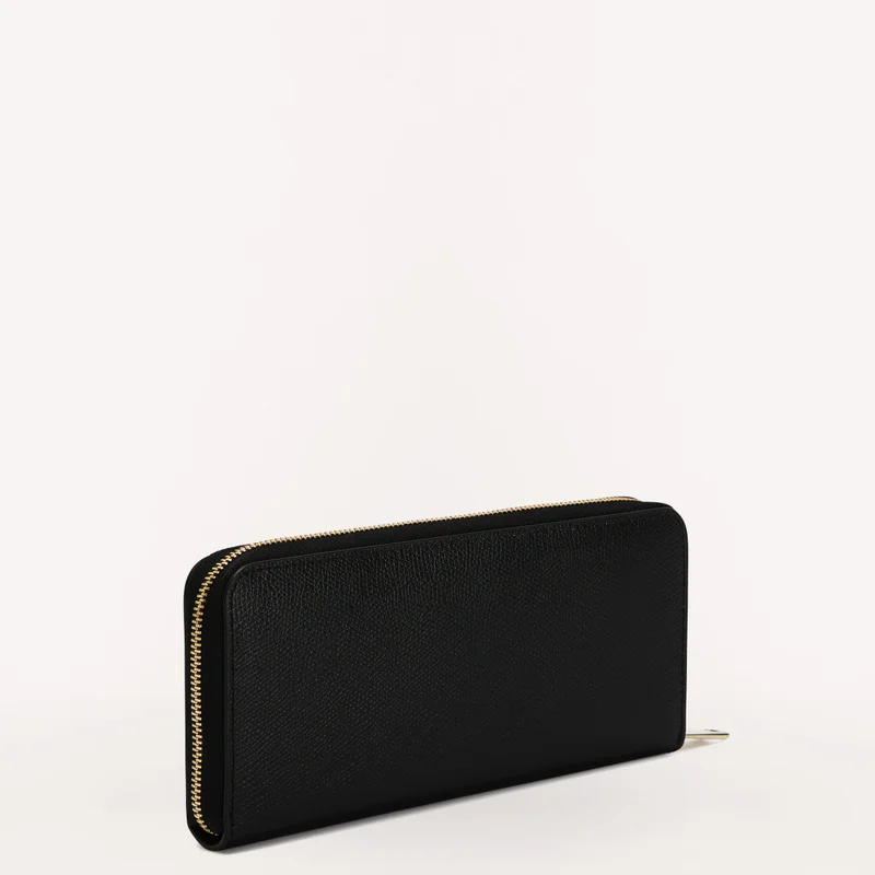 فورلا محفظة نحيفة بسحاب Camelia لون Nero O6 مقاس XL